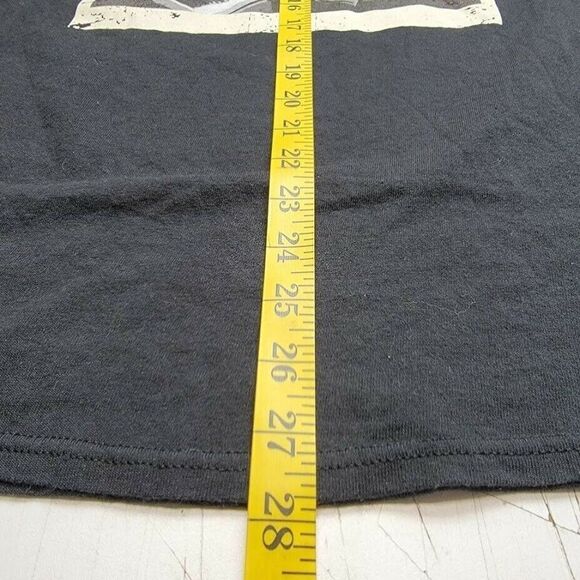 Star Wars Men's Holidays T-Shirt Size Large Black Darth Vader Piano Chistmas - Picture 6 of 6